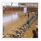 Lounský halový triatlon 2015 | VKOLOMOUC