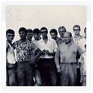 1969 - Neapolská výprava - Konvička, Neštický, Zapletal L., Prokš, Kubis, Hudek J., Kunhart, Řoutil, Vraštil, Kovačík, Boháček, Lakomý, korm. Večeřa, trenér Zapletal st.