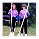 1992 - Olomouc - juniorky Horáková, Oklešťková V.