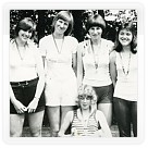 1978 - Přebor ČSSR Štětí - Veselá, Pilátová, Bartošová, Garajová, korm. Sedláčková