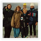1993 - Račice Pohár A - žkys: Hynková, Patermannová, Nováková H., Žižková, korm. Mrákava