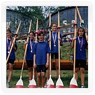 1994 - MČR Brno - 4x+žkys: Skalická, Hacarová, Žižková, Frömelová, korm. Vágnerová