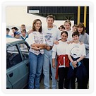 1995 - Račice Pohár A - dky: Žižková, Nováková H., Hynková, Hacarová, Hradilová a Vašek Chalupa