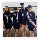 1997 - MČR Račice - 4x+žkys: Češková, Pechová, Žižková D., Vacková