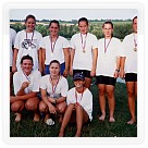 1999 - Piešťany - 8+jky&ž: Babinská, Frömelová, Hacarová, Pechová, Doleželová, Češková, Źižková, Nedělníková, korm. Zlámalová