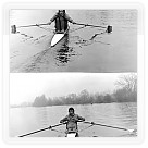 1977 - soustředění Otrokovice - studie skifaře Kramného