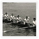 1970 - Mistři republiky na osmě juniorů (Řoutil, Konvička, Prokš, Kovačík, Baleka, Doseděl, Boháček, Kubis, korm. Serba)