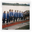 1995 - MČR Račice - 8+jky: 2. m. (Hacarová, Oklešťková Z., Vychodilová, Žižková, Nováková H., Hynková, Žujová, Vyroubalová, korm. Hradilová)