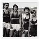 1983 - Praha - muži: Doležel, Vyhnálek, Váňa, Oravec