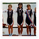 2000 - MČR Račice - 4x+žkym: Týřová, Staňková, Vyhnánková, Štěpánková, korm. Pohlídalová